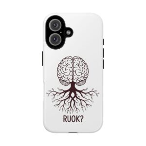 The RUOK? Clarity Phone Case